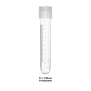 MTC Bio Snap-Cap Culture Tubes – 5 mL & 14 mL, Polystyrene & Polypropylene, Two-Position Caps 14 mL · 17 × 100 mm cs Culture Tubes MTC Bio