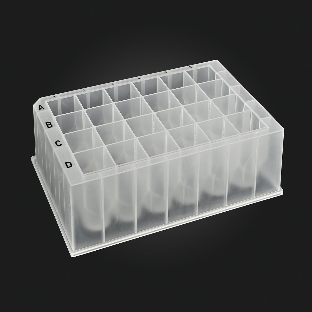 MTC Bio KingFisher™-Compatible Plates & Tip Combs – Deep-Well, Elution & 24-Well, OptiWell™ & ILP Plate · 24 Deep-Well · 10 mL · V-Bottom · 41.9 mm Deep-Well Plates MTC Bio