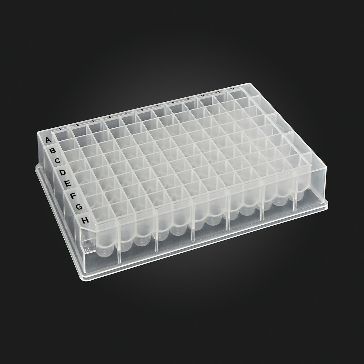 MTC Bio OptiWell D3096-13 96 square well 1.0 mL U-bottom deep-well plate