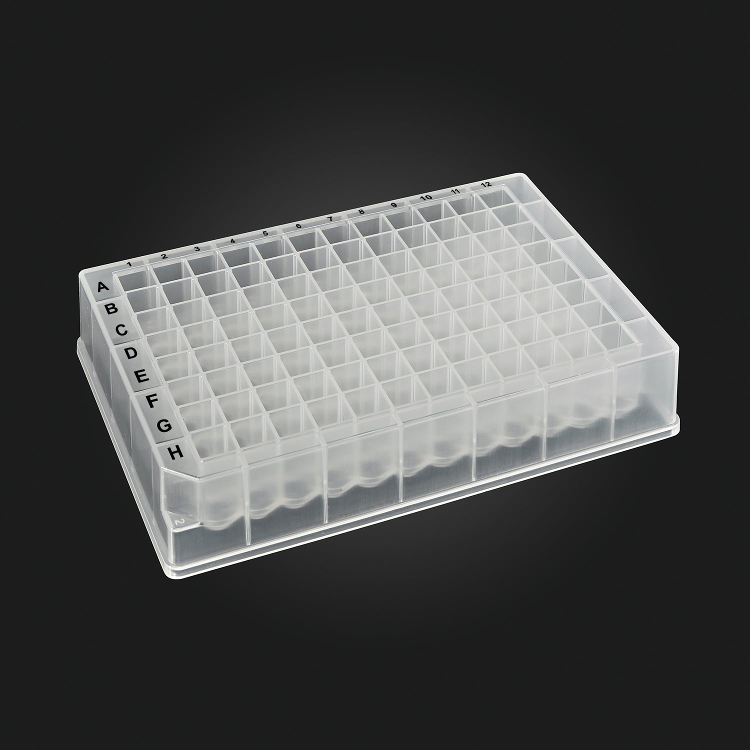 MTC Bio OptiWell D3096-25 96 square well 1.2 mL U-bottom deep-well plate