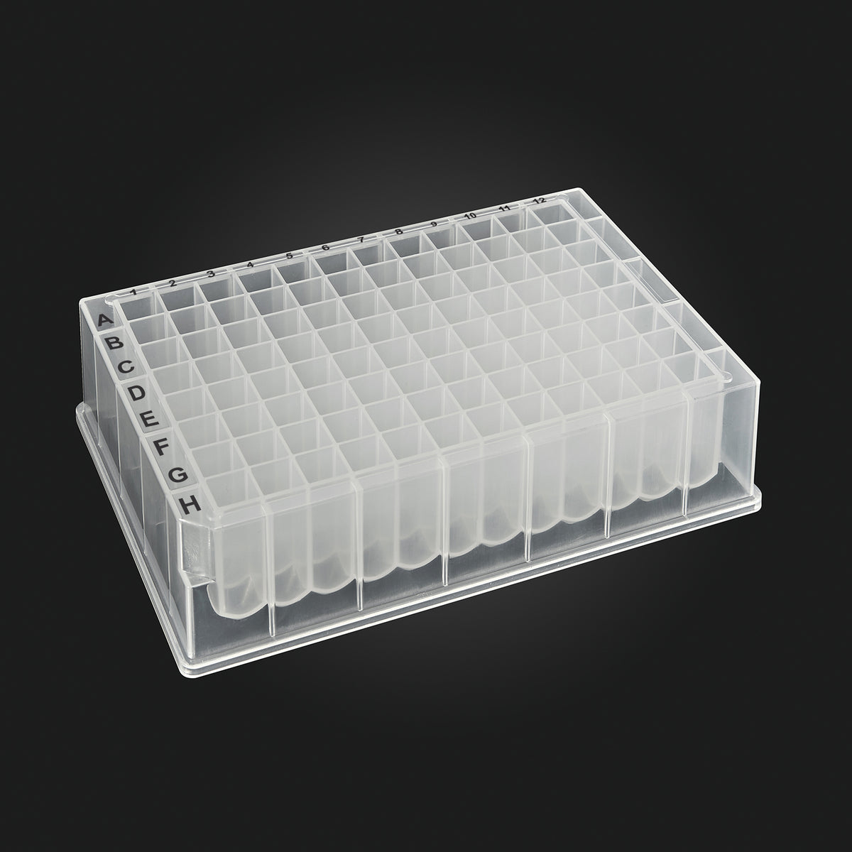 MTC Bio OptiWell D3096-33 96 square well 1.6 mL V-bottom deep-well plate