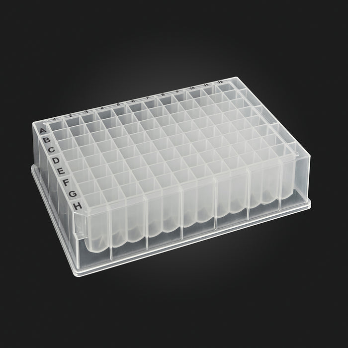 MTC Bio 96-Well Deep-Well Plates, 1 mL – Square & Round, U, V & Flat-Bottom, OptiWell™ & ILP 96 Square · 1.4–1.6 mL · V-Bottom · 31.6 mm Deep-Well Plates MTC Bio