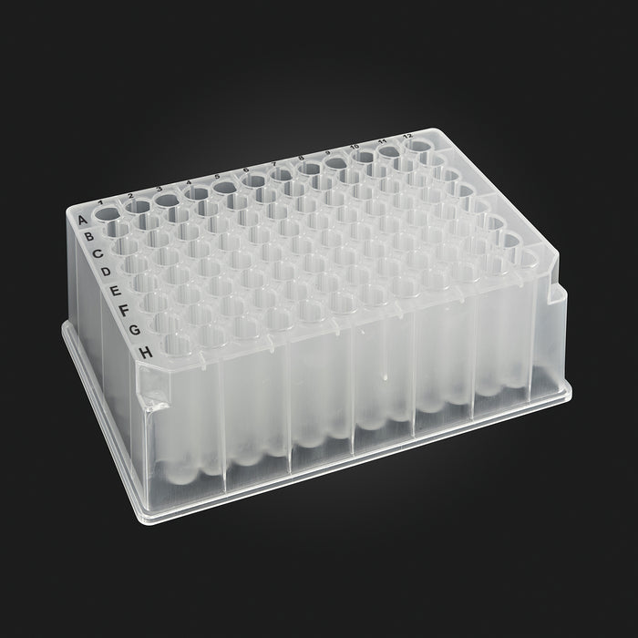 MTC Bio 96-Well Deep-Well Plates, 2 mL – Square & Round, U & V-Bottom, OptiWell™ & ILP 96 Round · 2.0 mL · U-Bottom · 44.3 mm (for Nunc™) Deep-Well Plates MTC Bio