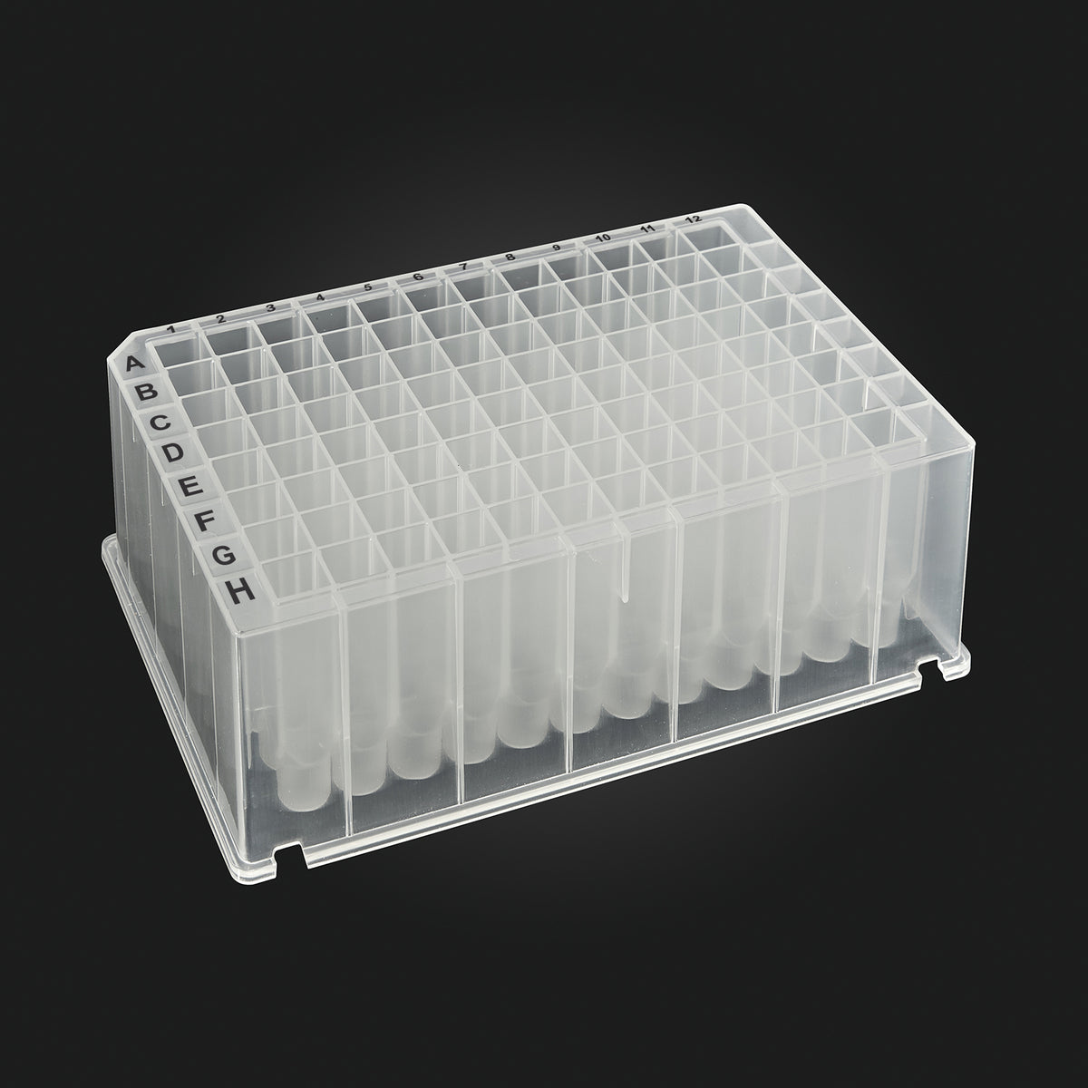 MTC Bio KingFisher™-Compatible Plates & Tip Combs – Deep-Well, Elution & 24-Well, OptiWell™ & ILP Plate · 96 Deep-Well · 2.2 mL · V-Bottom · 44.2 mm Deep-Well Plates MTC Bio