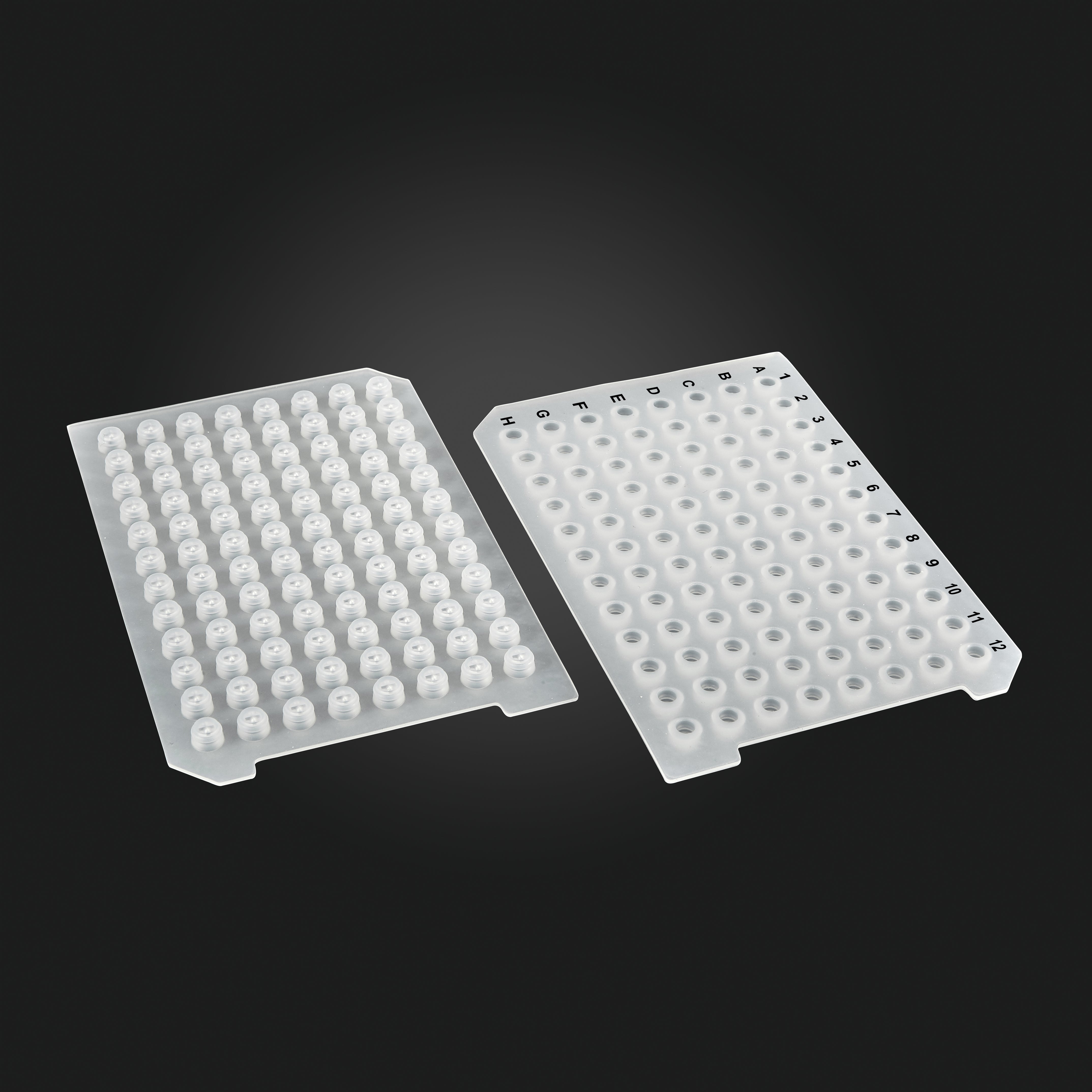 MTC Bio Silicone Sealing Mats – 24, 48, 96 & 384-Well, Pre-Slit & PTFE-Coated, OptiWell™ & ILP 96 Round Well · Ø5.3–5.7 mm (PCR & Shallow) pk Sealing Mats MTC Bio