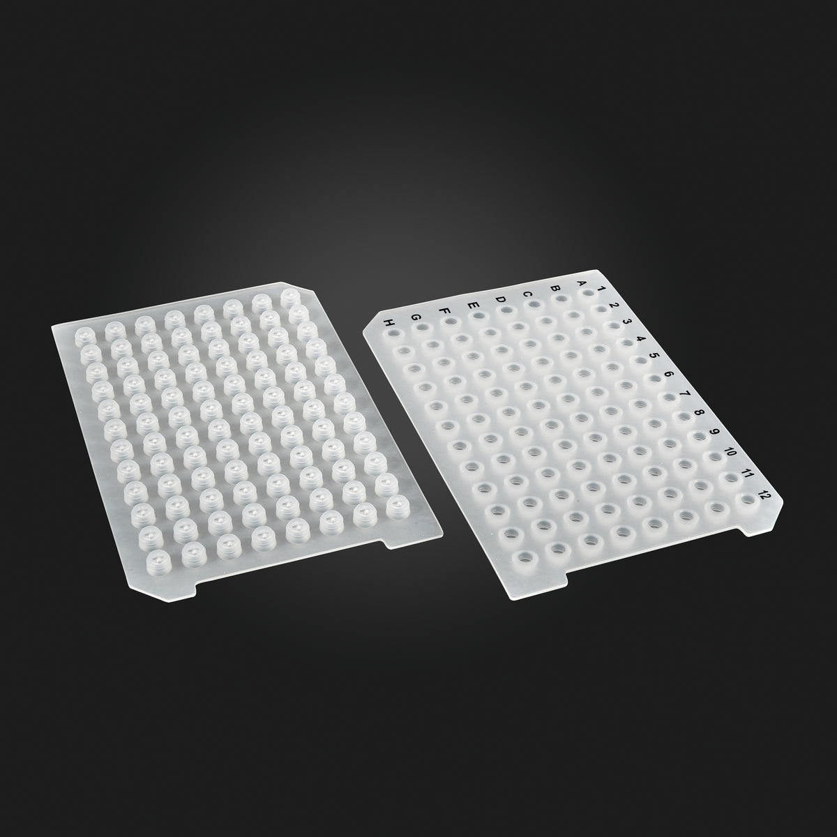 MTC Bio Silicone Sealing Mats – 24, 48, 96 & 384-Well, Pre-Slit & PTFE-Coated, OptiWell™ & ILP 96 Round Well · Ø5.3–5.7 mm (PCR & Shallow) pk Sealing Mats MTC Bio