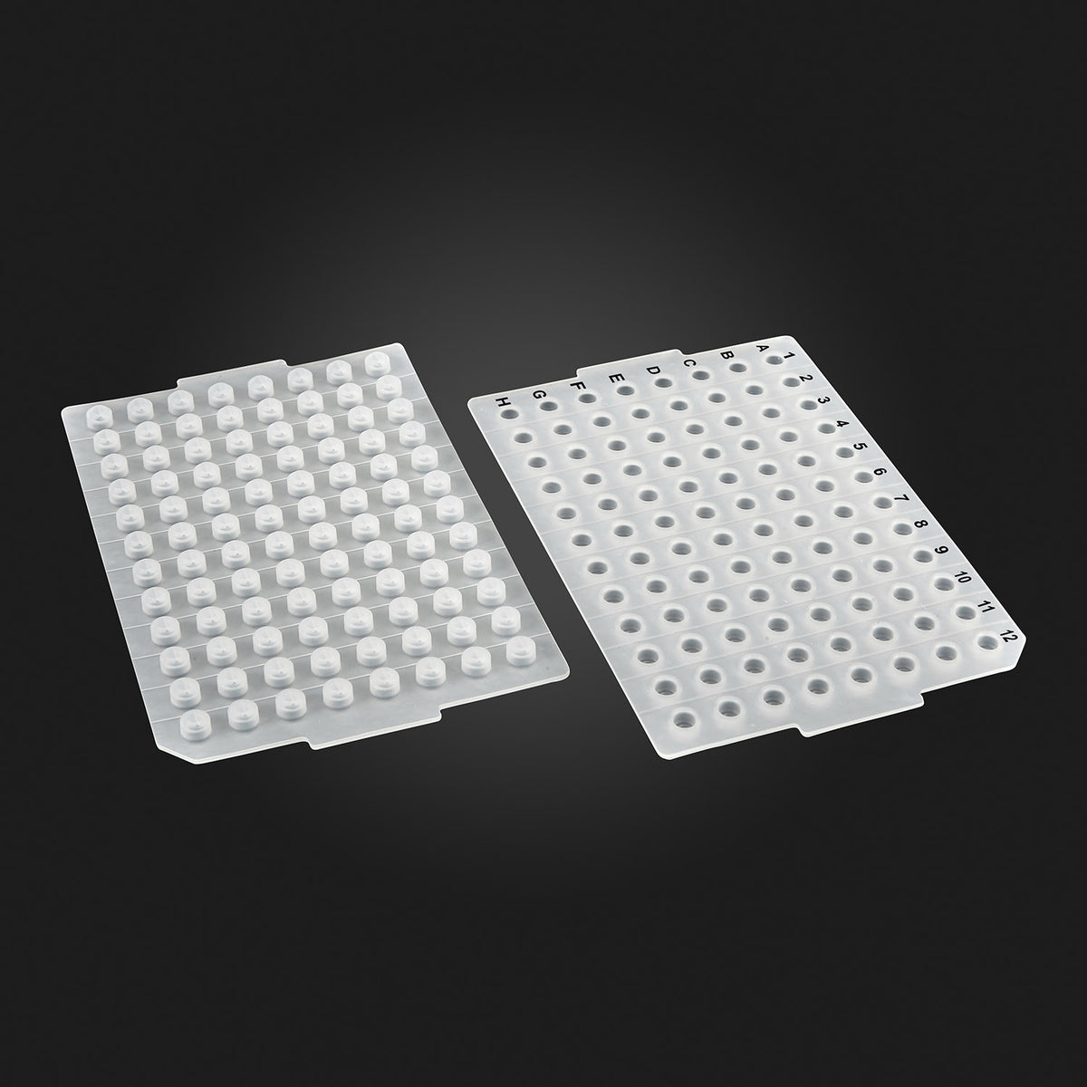 MTC Bio Silicone Sealing Mats – 24, 48, 96 & 384-Well, Pre-Slit & PTFE-Coated, OptiWell™ & ILP 96 Round Well · Ø5.3–5.7 mm (PCR & Shallow) pk Sealing Mats MTC Bio