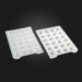 MTC Bio Silicone Sealing Mats – 24, 48, 96 & 384-Well, Pre-Slit & PTFE-Coated, OptiWell™ & ILP 24 Square Well pk Sealing Mats MTC Bio