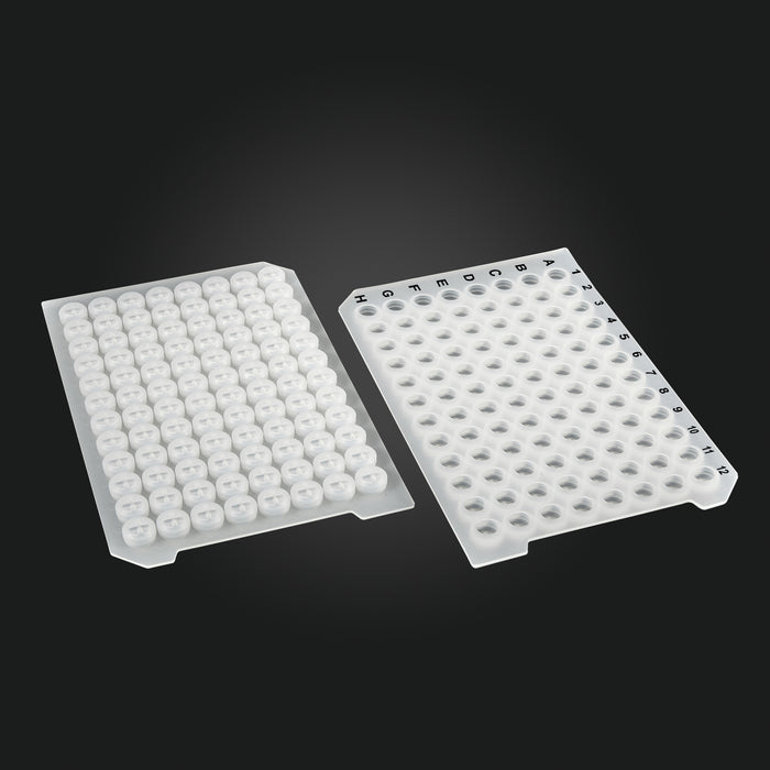 MTC Bio Silicone Sealing Mats – 24, 48, 96 & 384-Well, Pre-Slit & PTFE-Coated, OptiWell™ & ILP 96 Round Well · Ø8.3–8.5 mm pk Sealing Mats MTC Bio