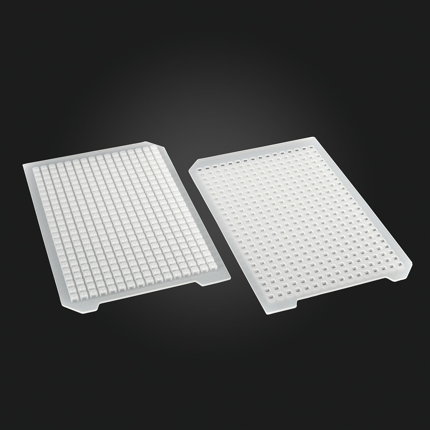 MTC Bio Silicone Sealing Mats – 24, 48, 96 & 384-Well, Pre-Slit & PTFE-Coated, OptiWell™ & ILP 384 Square Well pk Sealing Mats MTC Bio