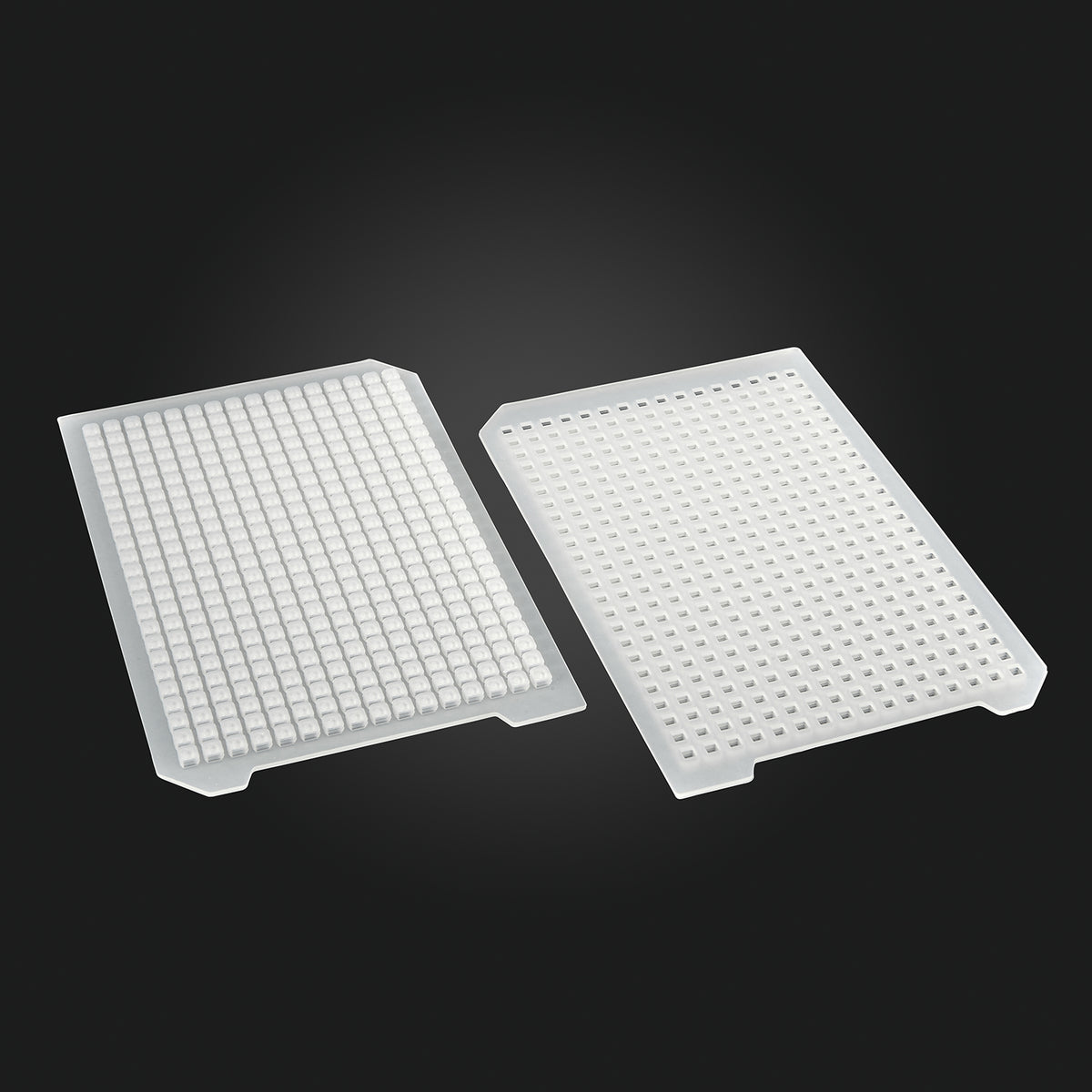 MTC Bio Silicone Sealing Mats – 24, 48, 96 & 384-Well, Pre-Slit & PTFE-Coated, OptiWell™ & ILP 384 Square Well pk Sealing Mats MTC Bio