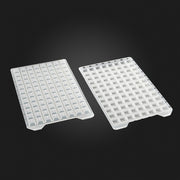 MTC Bio Silicone Sealing Mats – 24, 48, 96 & 384-Well, Pre-Slit & PTFE-Coated, OptiWell™ & ILP 96 Square Well · Ø8.4–8.7 mm pk Sealing Mats MTC Bio