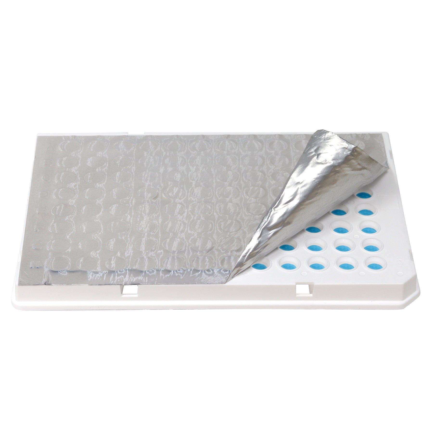 MTC Bio PCR & qPCR Sealing Films and Foils – Optical, Pressure-Activated, Aluminum, Sterile pk (10 bags × 10) Sealing Films MTC Bio