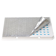 MTC Bio PCR & qPCR Sealing Films and Foils – Optical, Pressure-Activated, Aluminum, Sterile pk (10 bags × 10) Sealing Films MTC Bio