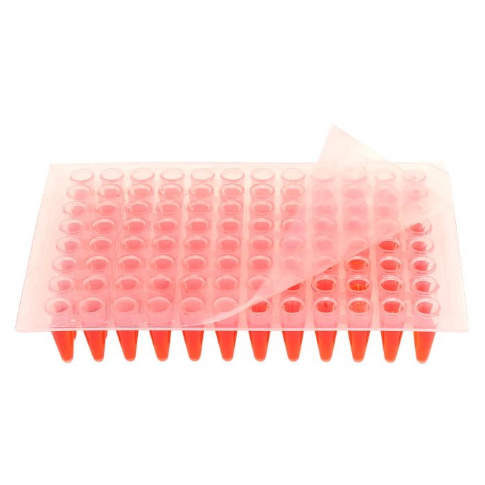 MTC Bio PCR & qPCR Sealing Films and Foils – Optical, Pressure-Activated, Aluminum, Sterile pk (10 bags × 10) Sealing Films MTC Bio