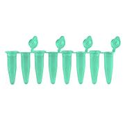 MTC Bio PureAmp™ PCR Tubes & 8-Strips – 0.2 mL, Flat & Domed Caps, 7 Colors P3010-A-G | 8-Strip, 0.2 mL | Attached Flat Caps | Green | 120 strips pk PCR Tubes MTC Bio