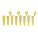 MTC Bio PureAmp™ PCR Tubes & 8-Strips – 0.2 mL, Flat & Domed Caps, 7 Colors P3010-A-Y | 8-Strip, 0.2 mL | Attached Flat Caps | Yellow | 120 strips pk PCR Tubes MTC Bio