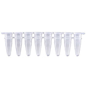 MTC Bio PureAmp™ PCR Tubes & 8-Strips – 0.2 mL, Flat & Domed Caps, 7 Colors P3010-S | 8-Strip, 0.2 mL | Separate Flat Cap Strips | Natural | 120 strips pk PCR Tubes MTC Bio