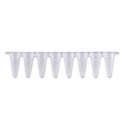MTC Bio PureAmp™ qPCR Tubes & 8-Strips – 0.1 & 0.2 mL, Optical Caps, Clear/White/Frosted P3801-QF | 8-Strip, 0.1 mL Low Profile | Frosted Tubes | Separate Optical Cap Strips | 120 strips pk qPCR Tubes MTC Bio