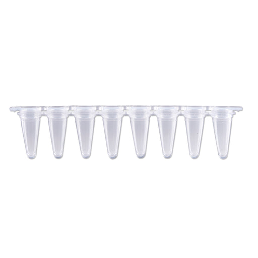 MTC Bio PureAmp™ qPCR Tubes & 8-Strips – 0.1 & 0.2 mL, Optical Caps, Clear/White/Frosted P3801-Q | 8-Strip, 0.1 mL Low Profile | Clear Tubes | Separate Optical Cap Strips | 120 strips pk qPCR Tubes MTC Bio