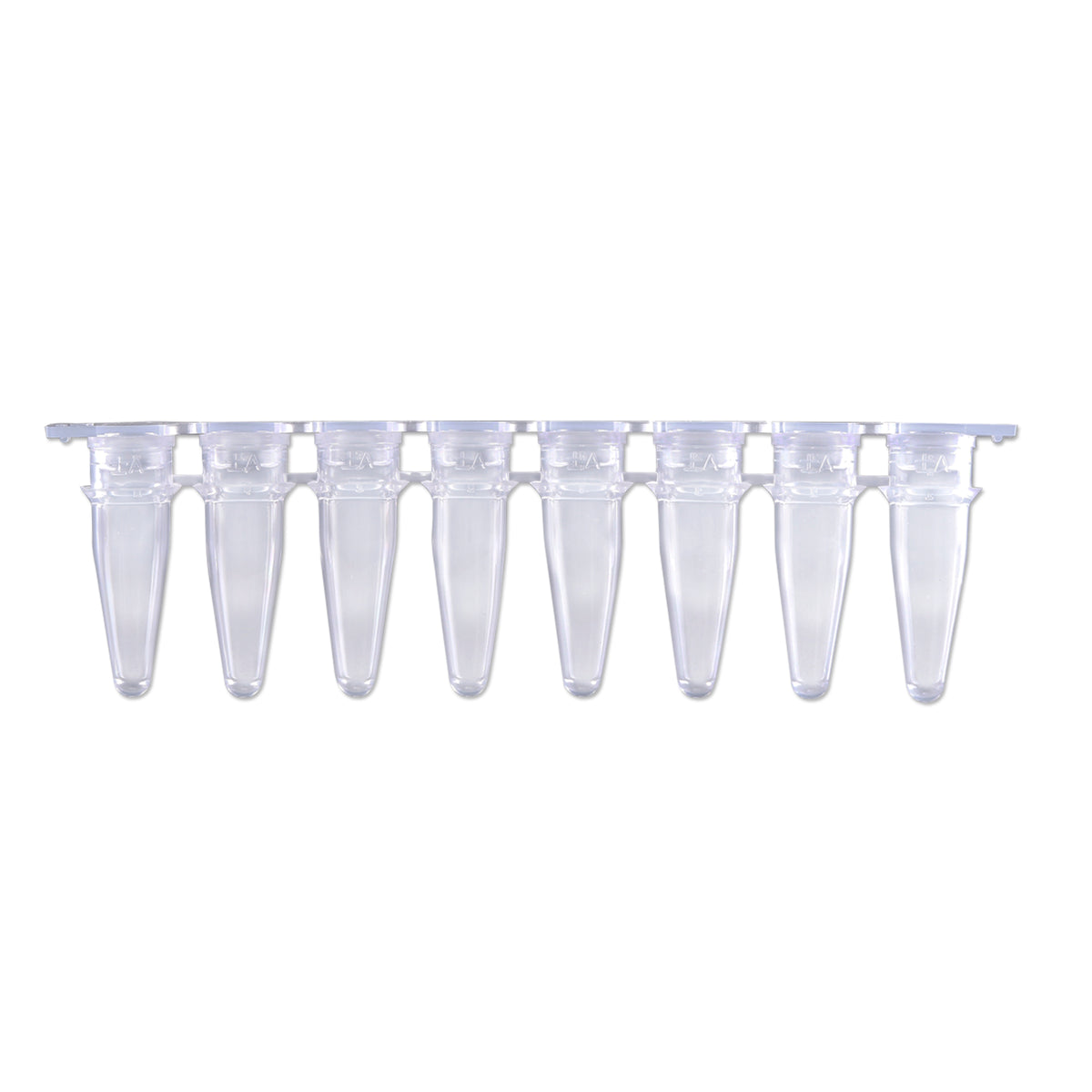 MTC Bio PureAmp P3802-Q 0.2 mL qPCR 8-strip tubes, clear, with optical cap strips