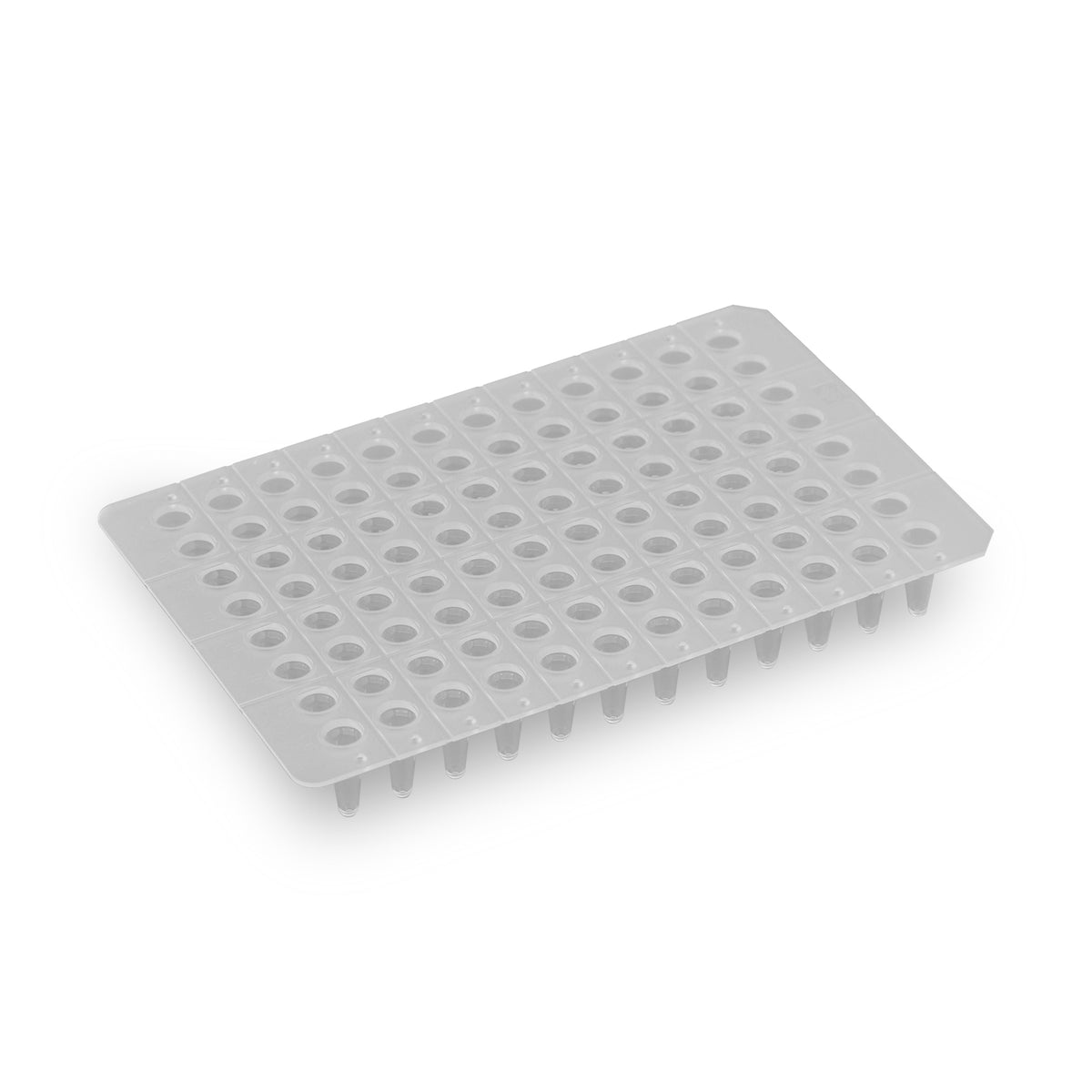 MTC Bio P9601-N PureAmp 96-well 0.1 mL low-profile PCR plate, no skirt, clear