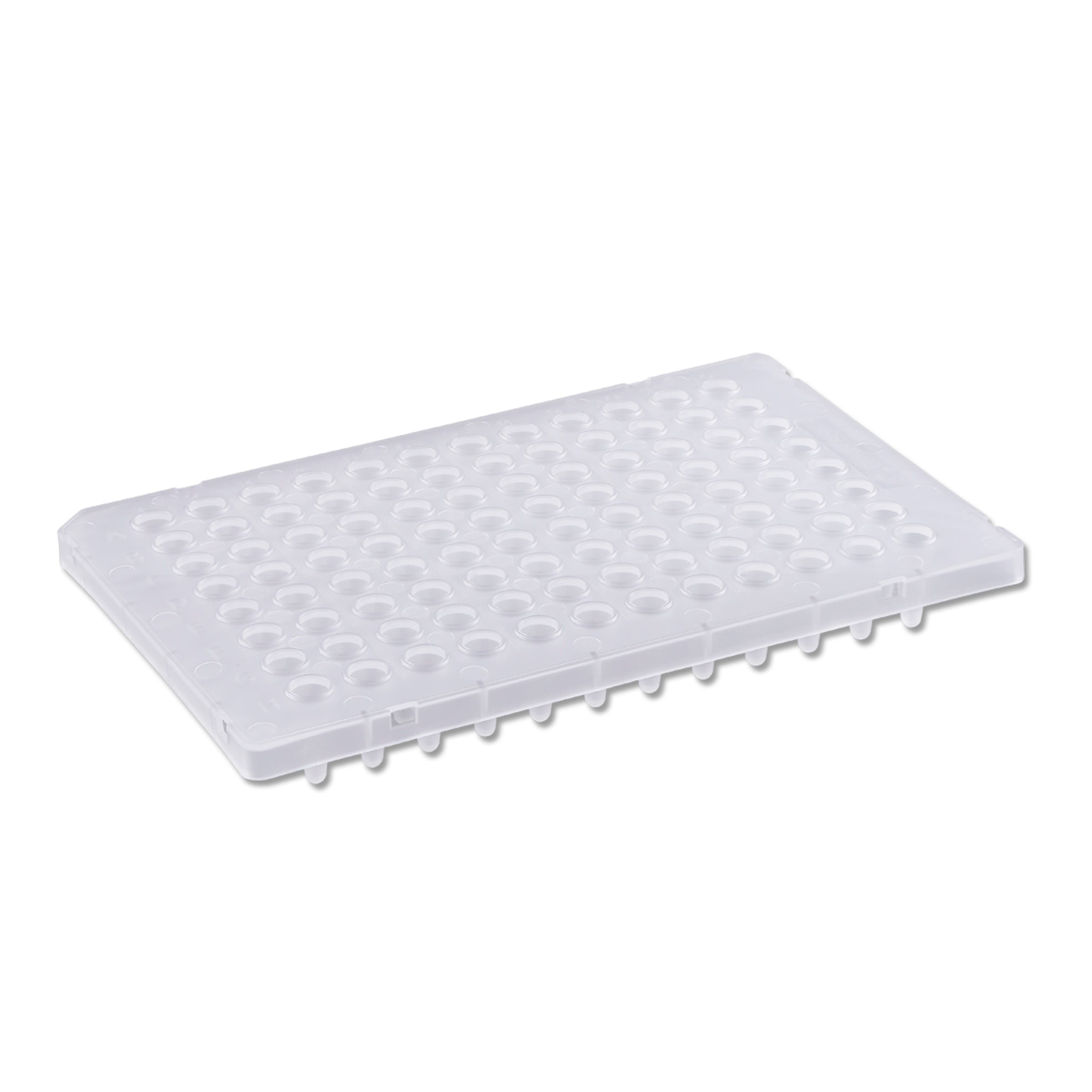MTC Bio P9601-S PureAmp 96-well 0.1 mL low-profile PCR plate, semi-skirt, clear
