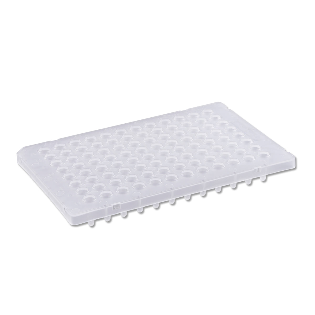 MTC Bio P9601-S PureAmp 96-well 0.1 mL low-profile PCR plate, semi-skirt, clear