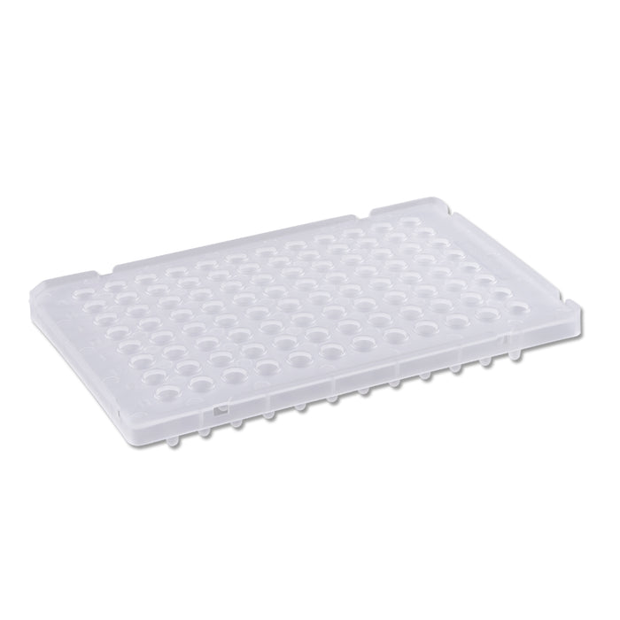 MTC Bio P9601-SRR PureAmp 96-well 0.1 mL low-profile PCR plate, semi-skirt, raised rim, clear