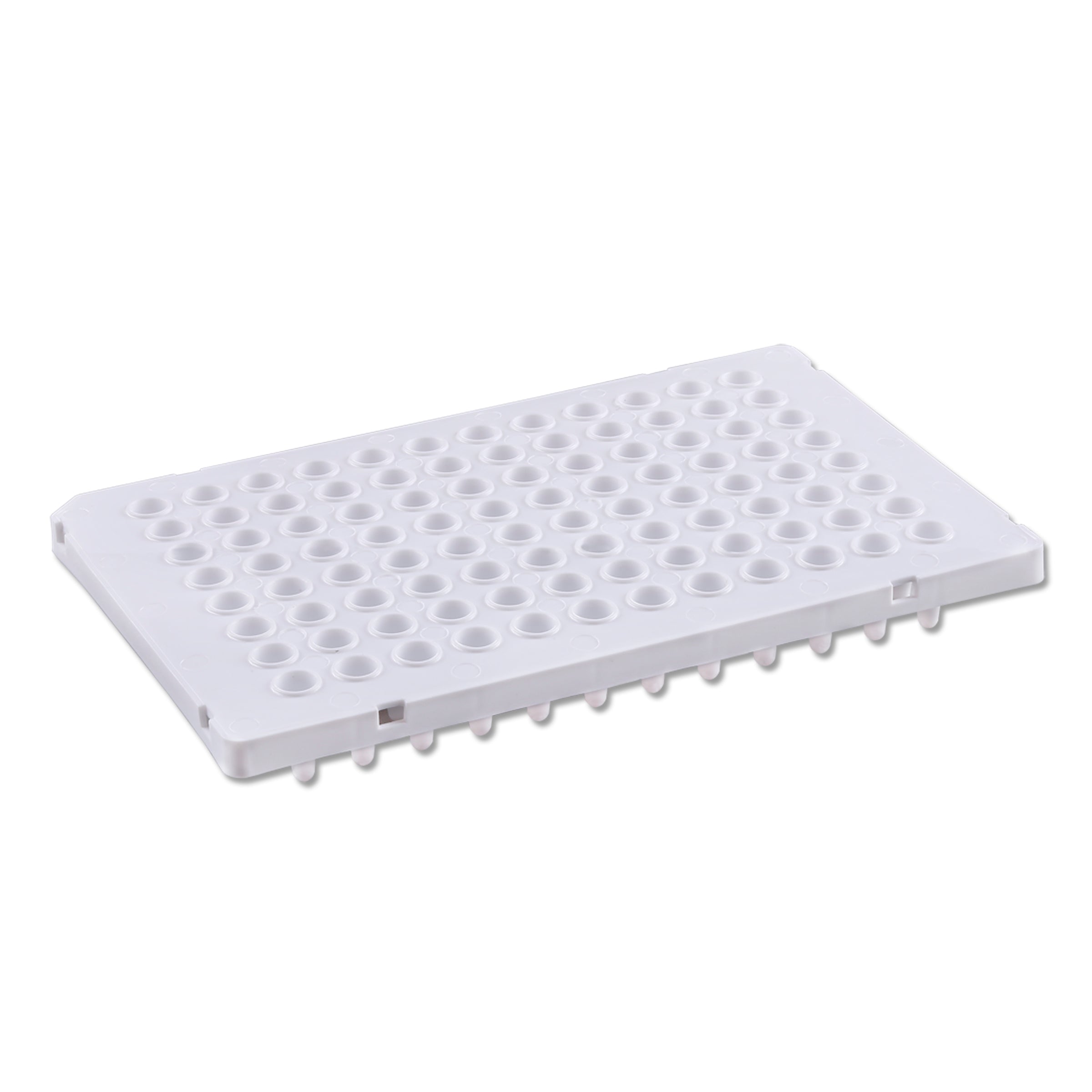 MTC Bio P9601-SW PureAmp 96-well 0.1 mL low-profile PCR plate, semi-skirt, white