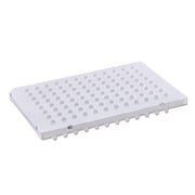 MTC Bio 96-Well Low-Profile PCR Plates, 0.1 mL – Fast Block & qPCR, Clear & White P9601-SW | PureAmp™ | Semi-Skirt | White | 50 plates pk PCR Plates MTC Bio