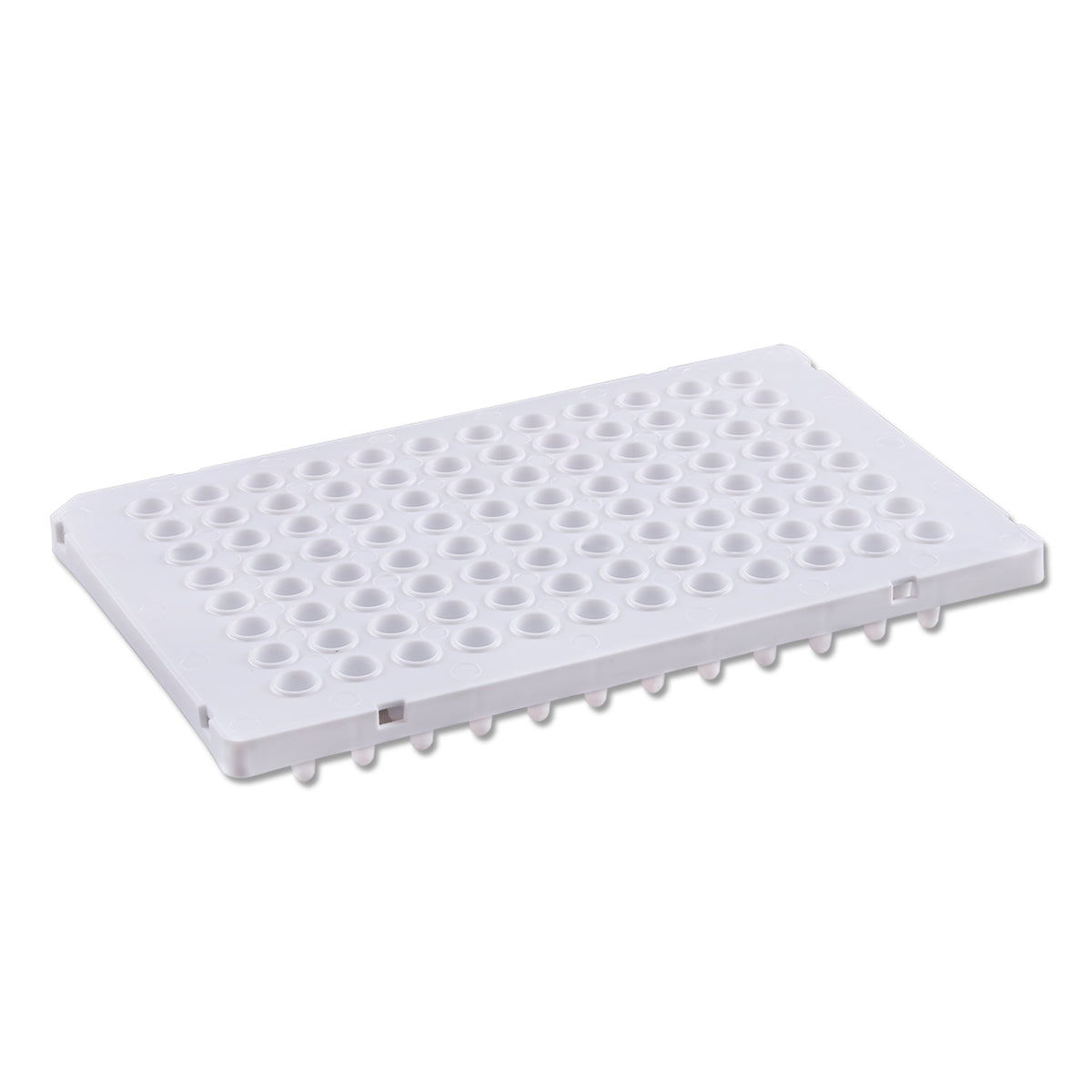 MTC Bio P9601-SW PureAmp 96-well 0.1 mL low-profile PCR plate, semi-skirt, white