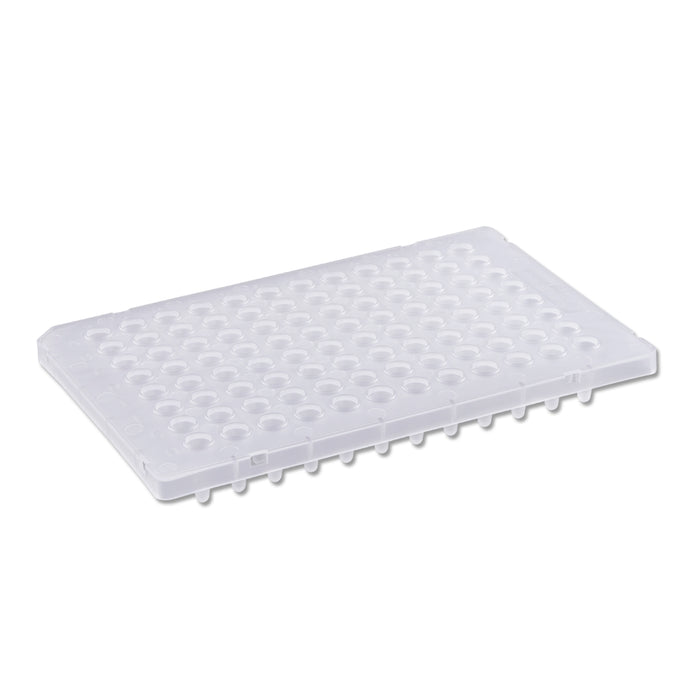 MTC Bio P9601-S PureAmp 96-well 0.1 mL low-profile PCR plate, semi-skirt, clear