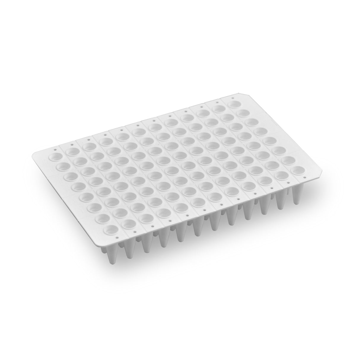 MTC Bio P9602-NW PureAmp 96-Well, 0.2 mL, No Skirt PCR plate, white