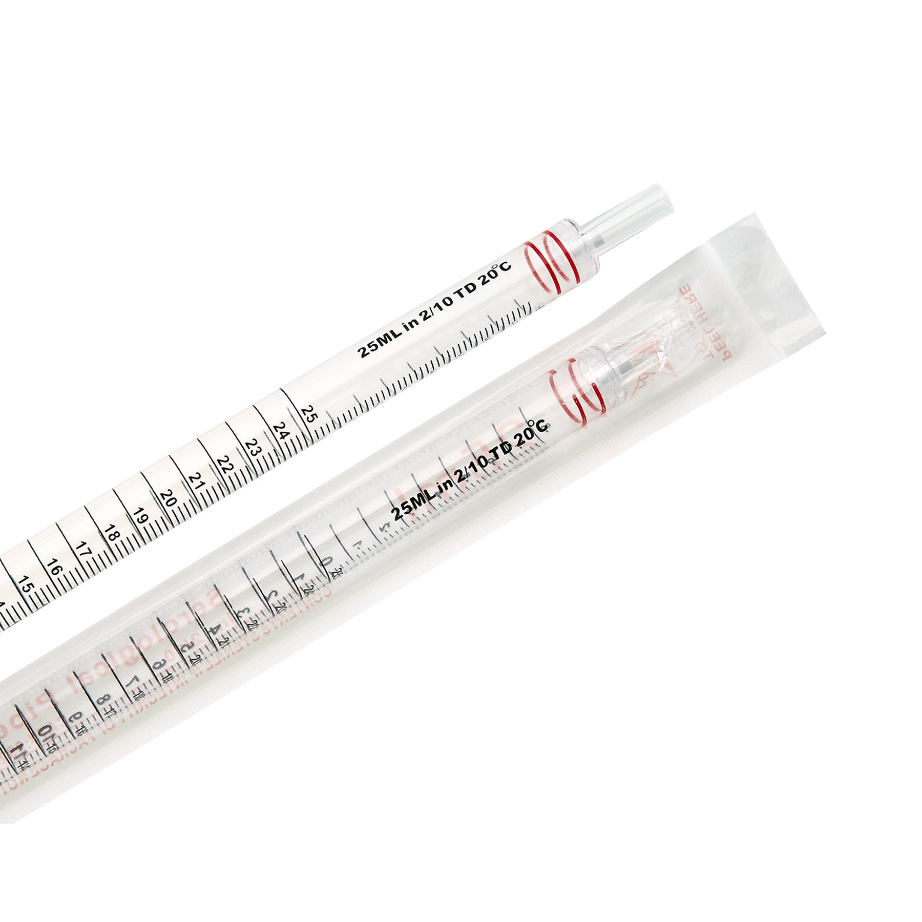 MTC Bio Sterile Serological Pipettes – 1 to 50 mL, Individually Wrapped Serological Pipettes MTC Bio