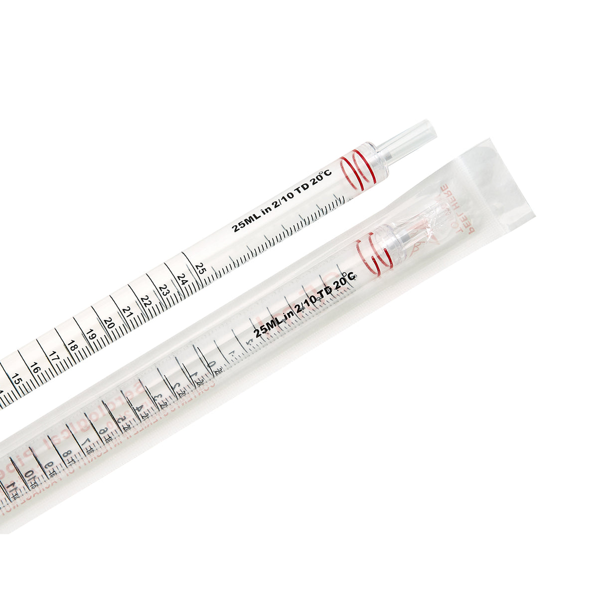 MTC Bio Sterile Serological Pipettes – 1 to 50 mL, Individually Wrapped Serological Pipettes MTC Bio