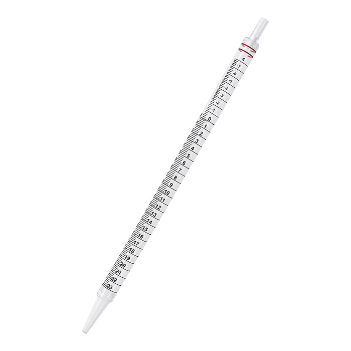 MTC Bio Sterile Serological Pipettes – 1 to 50 mL, Individually Wrapped P8270-25 | 25 mL | Red | Full Length | 150 cs Serological Pipettes MTC Bio