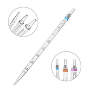 MTC Bio Sterile Serological Pipettes – 1 to 50 mL, Individually Wrapped P8270-5RL | 5 mL | Blue | Short 230 mm | 200 cs Serological Pipettes MTC Bio