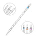 MTC Bio Sterile Serological Pipettes – 1 to 50 mL, Individually Wrapped P8270-5RL | 5 mL | Blue | Short 230 mm | 200 cs Serological Pipettes MTC Bio