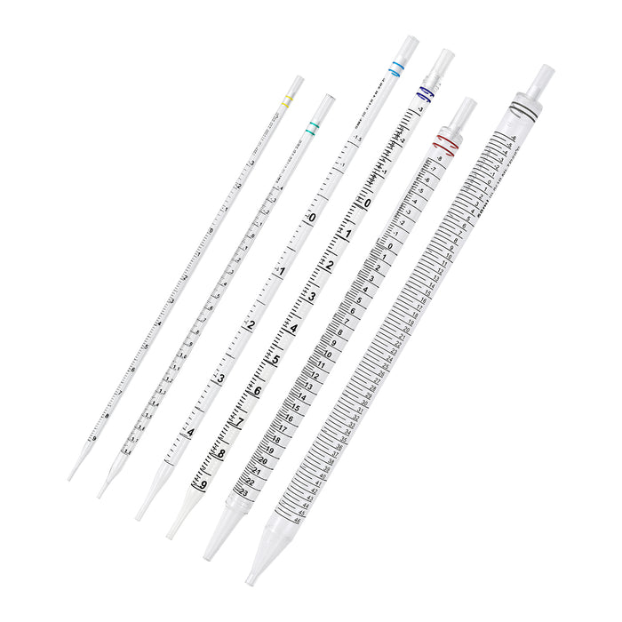 MTC Bio Sterile Serological Pipettes – 1 to 50 mL, Individually Wrapped Serological Pipettes MTC Bio