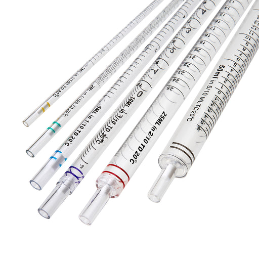 MTC Bio Sterile Serological Pipettes – 1 to 50 mL, Individually Wrapped Serological Pipettes MTC Bio