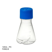 MTC Bio Erlenmeyer Shaker Flasks – 125 to 1000 mL 125 mL | Baffled PC | 24 per case Erlenmeyer Flasks MTC Bio