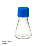 MTC Bio Erlenmeyer Shaker Flasks – 125 to 1000 mL 125 mL | Flat PETG | 24 per case Erlenmeyer Flasks MTC Bio
