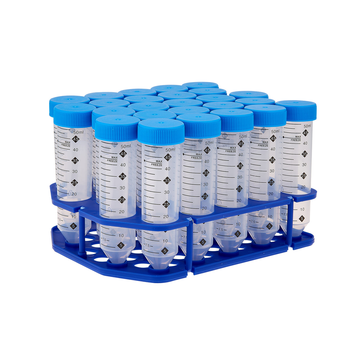 MTC Bio ProSeries™ Performance Centrifuge Tubes – C2802 50 mL | Eco-Plastic racks | 500 per case