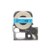 MTC Bio Laboratory Label Cassettes L9010-12BW | 12mm lab tape, blue w white print | 1 each Laboratory Label Cassettes MTC Bio