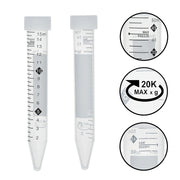 MTC Bio TotalPure™ Metal-Free Centrifuge Tubes 15 mL | 25 per bag | 500 per case Centrifuge Tubes MTC Bio