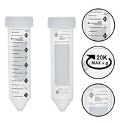 MTC Bio TotalPure™ Metal-Free Centrifuge Tubes 50 mL | 25 per bag | 500 per case Centrifuge Tubes MTC Bio