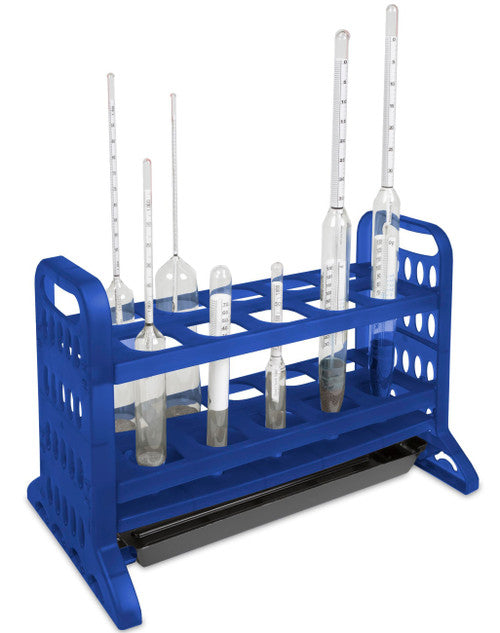 Single Point Rack Hydro Hydrometer Racks for Lab & Industrial Use | Heathrow Scientific — Blue ...