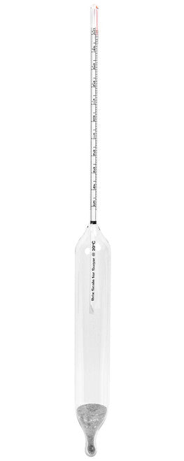 Heathrow Scientific Brix Hydrometers – Precision Sugar Content Measurement 15 to 25° Brix Hydrometer Heathrow Scientific