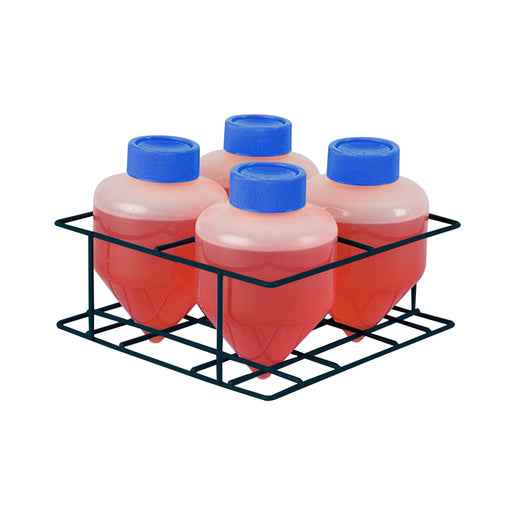 MTC Bio C1500-RK Rack for 500 mL Centrifuge Tubes – 4 Place, Autoclavable Default Title 500 mL Centrifuge Tube Rack MTC Bio